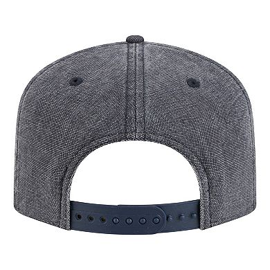 Men's New Era Navy Heather Seattle Mariners Denim Classic 19TWENTY Adjustable Hat