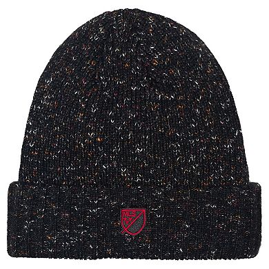 Unisex Black D.C. United Confetti Cuffed Knit Hat