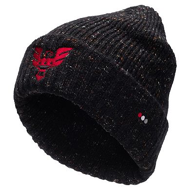Unisex Black D.C. United Confetti Cuffed Knit Hat