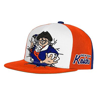 Youth Mitchell & Ness Royal New York Knicks Mascot Snapback Hat