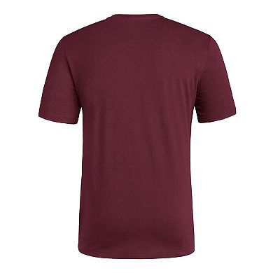 Men's adidas Maroon Arizona State Sun Devils Locker Slogan Pre-Game T-Shirt