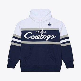 Men's Mitchell & Ness Navy Dallas Cowboys Head Coach Hoodie
