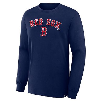 Men's Fanatics Navy Boston Red Sox Lock-Up Legacy Long Sleeve T-Shirt