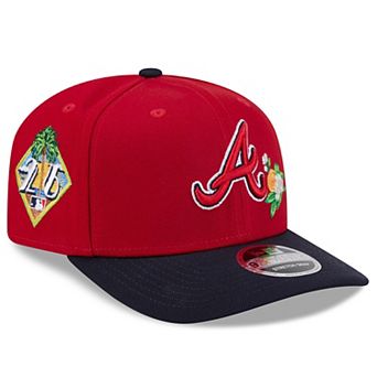 Men's New Era Red/Navy Atlanta Braves 2026 Spring Training 9SEVENTY Adjustable Hat