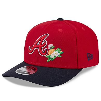 Men's New Era Red/Navy Atlanta Braves 2026 Spring Training 9SEVENTY Adjustable Hat