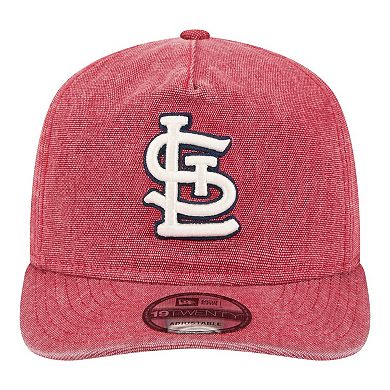 Men's New Era Red St. Louis Cardinals Denim Classic 19TWENTY Adjustable Hat