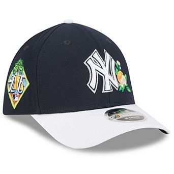 Men's New Era Navy/White New York Yankees 2026 Spring Training M-Crown 39THIRTY Flex Hat