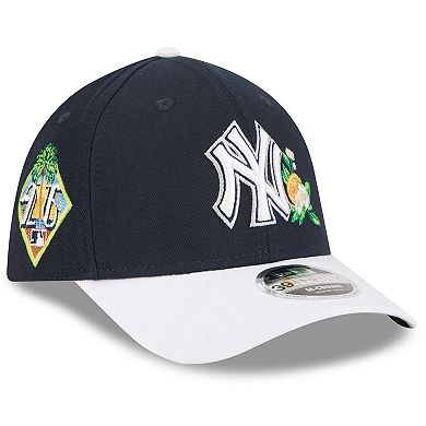 Men's New Era Navy/White New York Yankees 2026 Spring Training M-Crown 39THIRTY Flex Hat
