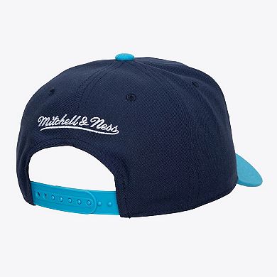 Men's Mitchell & Ness Navy Golden State Warriors Hardwood Classics Legendary Away Pro-Pinch Adjustable Hat