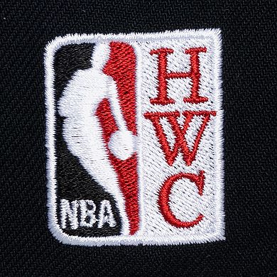 Men's Mitchell & Ness White Chicago Bulls Hardwood Classics Legendary Away Pro-Pinch Adjustable Hat