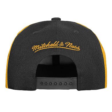 Youth Mitchell & Ness Black Boston Bruins Mascot Snapback Hat