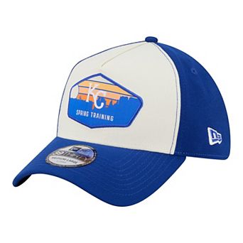 Men's New Era Stone Kansas City Royals 2026 Spring Training Fan Pack Gradient 39THIRTY Flex Hat