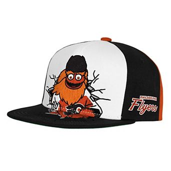 Youth Mitchell & Ness Orange Philadelphia Flyers Mascot Snapback Hat