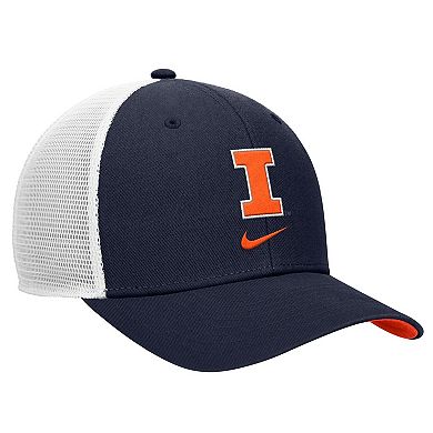 Men's Nike Navy Illinois Fighting Illini Rise Trucker Adjustable Hat