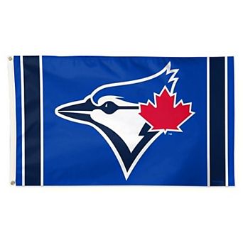 WinCraft Toronto Blue Jays 3' x 5' Vertical Stripe Deluxe Single-Sided Flag