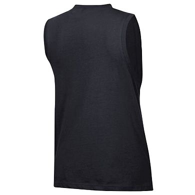 Women's Champion Black San Diego Padres Muscle Tank Top