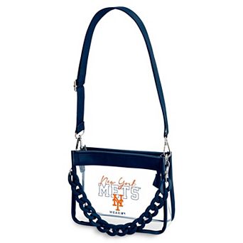 WEAR by Erin Andrews New York Mets Plastic Chain Mini Crossbody Bag