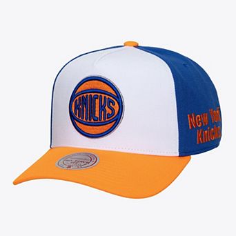 Men's Mitchell & Ness White New York Knicks Hardwood Classics Legendary Away Pro-Pinch Adjustable Hat