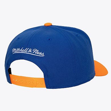 Men's Mitchell & Ness White New York Knicks Hardwood Classics Legendary Away Pro-Pinch Adjustable Hat