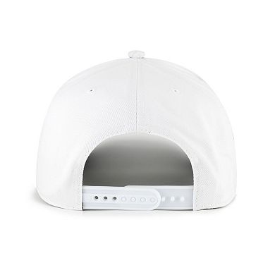 Men's '47 White/Black Las Vegas Raiders Beach Side Hitch Adjustable Hat