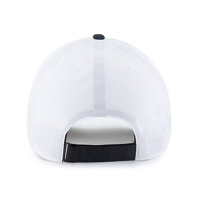 Men's '47 White/Black Arizona Diamondbacks Vista Mini Clean Up brrr Adjustable Hat