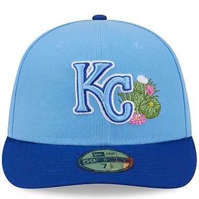 Men's New Era Light Blue/Royal Kansas City Royals 2026 Spring Training 59FIFTY Fitted Hat