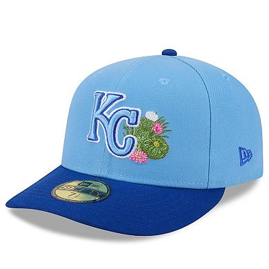 Men's New Era Light Blue/Royal Kansas City Royals 2026 Spring Training 59FIFTY Fitted Hat