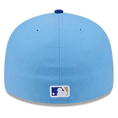Men's New Era Light Blue/Royal Kansas City Royals 2026 Spring Training 59FIFTY Fitted Hat