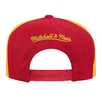 Youth Mitchell & Ness White Kansas City Chiefs Team Mascot Snapback Hat