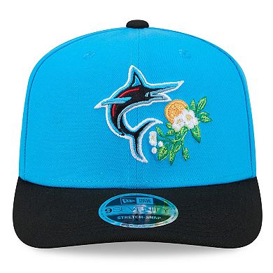 Men's New Era Blue/Black Miami Marlins 2026 Spring Training 9SEVENTY Adjustable Hat