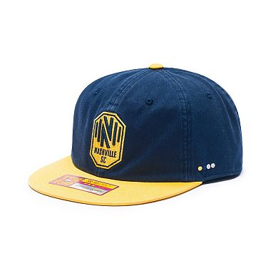 Unisex Navy/Yellow Nashville SC Swingman Snapback Hat