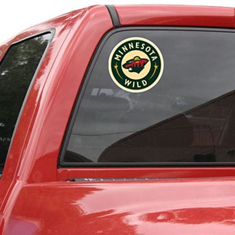 Minnesota Wild 8'' x 8'' Team Logo Die-Cut Decal