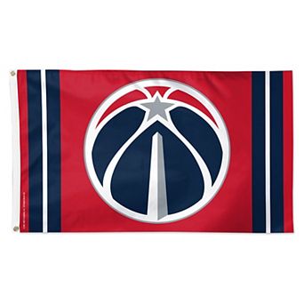 WinCraft Washington Wizards 3' x 5' Vertical Stripe Deluxe Single-Sided Flag