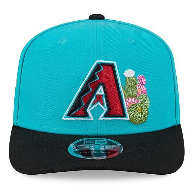 Men's New Era Aqua/Black Arizona Diamondbacks 2026 Spring Training 9SEVENTY Adjustable Hat