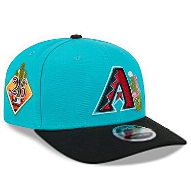 Men's New Era Aqua/Black Arizona Diamondbacks 2026 Spring Training 9SEVENTY Adjustable Hat