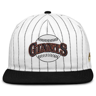 Men's Nike White/Black San Francisco Giants Cooperstown Collection Pro Adjustable Hat
