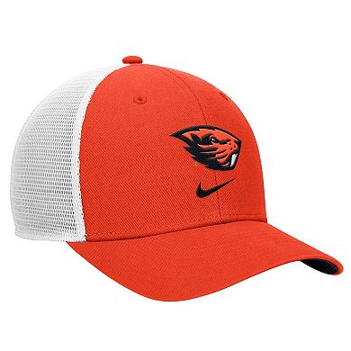 Men's Nike Orange Oregon State Beavers Rise Trucker Adjustable Hat