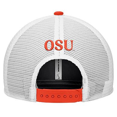 Men's Nike Orange Oregon State Beavers Rise Trucker Adjustable Hat
