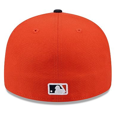 Men's New Era Orange/Navy Houston Astros 2026 Spring Training 59FIFTY Fitted Hat
