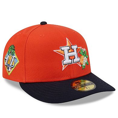 Men's New Era Orange/Navy Houston Astros 2026 Spring Training 59FIFTY Fitted Hat