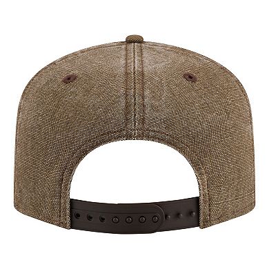 Men's New Era Brown San Diego Padres Throwback Denim Classic 19TWENTY Adjustable Hat