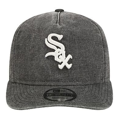 Men's New Era Black Chicago White Sox Denim Classic 19TWENTY Adjustable Hat