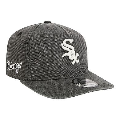 Men's New Era Black Chicago White Sox Denim Classic 19TWENTY Adjustable Hat