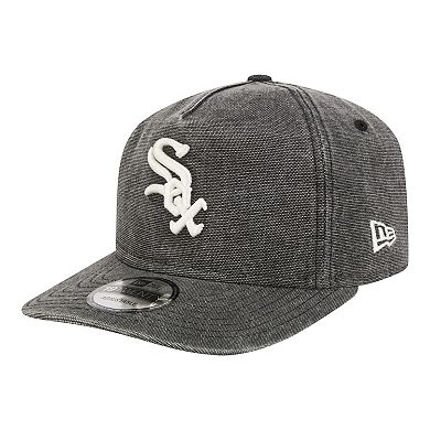 Men's New Era Black Chicago White Sox Denim Classic 19TWENTY Adjustable Hat