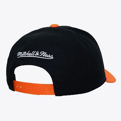 Men's Mitchell & Ness Black New York Knicks Hardwood Classics Legendary Away Pro-Pinch Adjustable Hat