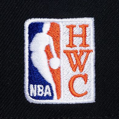 Men's Mitchell & Ness Black New York Knicks Hardwood Classics Legendary Away Pro-Pinch Adjustable Hat
