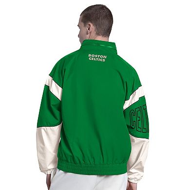 Men's Starter Green Boston Celtics The Gust Full-Zip Hoodie
