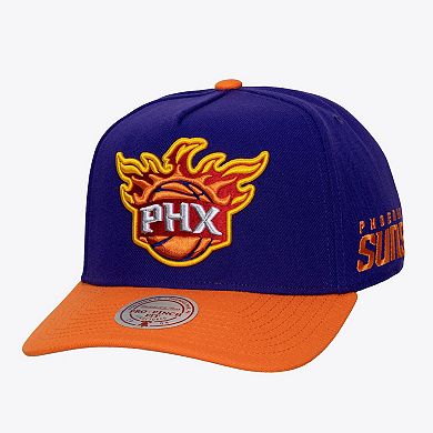 Men's Mitchell & Ness Purple Phoenix Suns Hardwood Classics Legendary Away Pro-Pinch Adjustable Hat