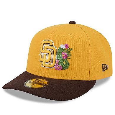 Men's New Era Gold/Brown San Diego Padres 2026 Spring Training 59FIFTY Fitted Hat