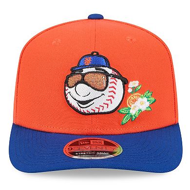 Men's New Era Orange/Royal New York Mets 2026 Spring Training 9SEVENTY Adjustable Hat